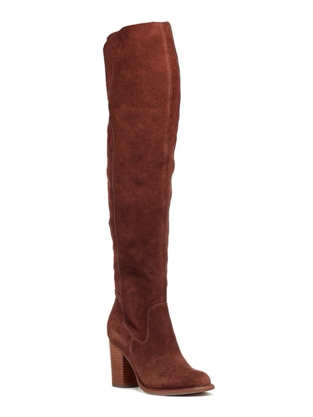 New Kelsi Dagger Brooklyn Logan Brown Over The Knee Boot Women's Size 8.5 M NIB